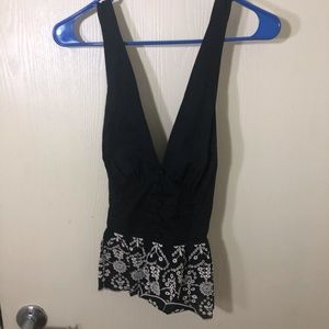 Baby doll backless top